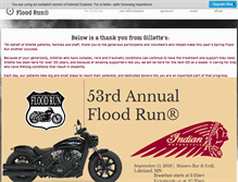 Tablet Screenshot of floodrun.net
